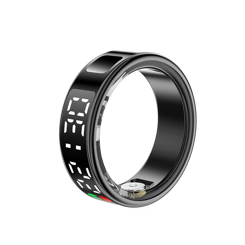 2025 EliteSmart Ring: Advanced LED Health Tracker with 24/7 Heart Rate, Blood Oxygen Monitoring & 10+ Sports Modes – 5ATM Waterproof, Unisex Design