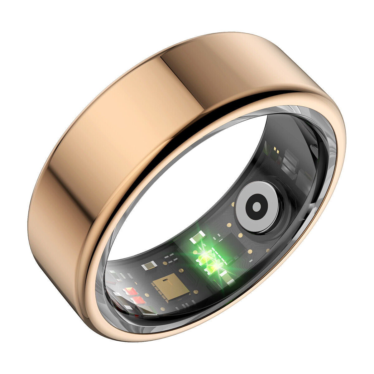 R02 Smart Ring Health Waterproof Finger Rings Monitor Heart Rate Fitness Tracker